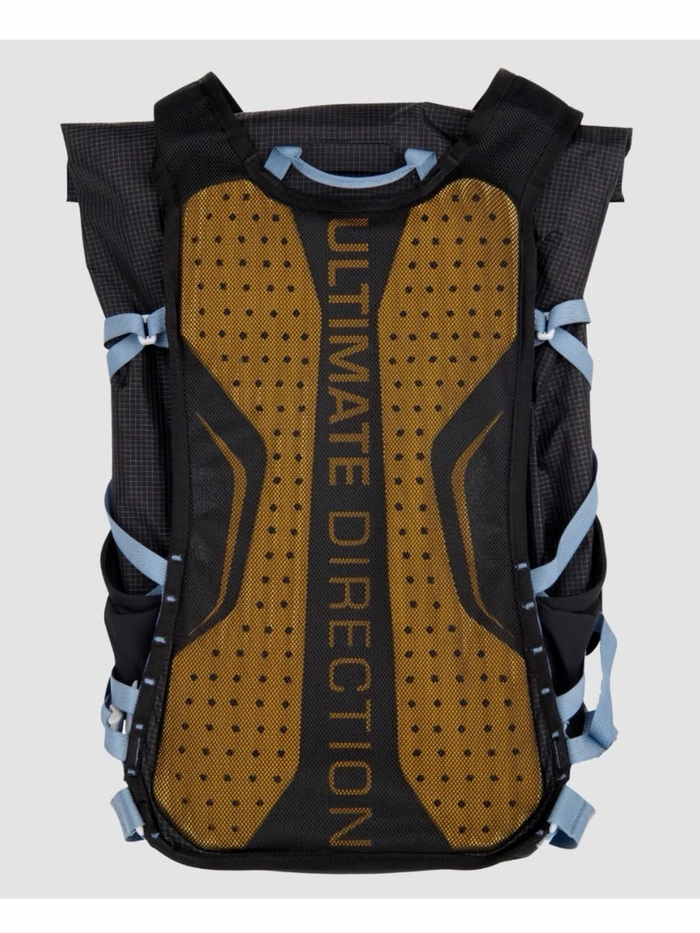 Ultimate Direction Black & Light Blue Trail Running Backpack 20L size S/M